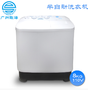 110V雙桶半自動(dòng)船用洗衣機(jī)