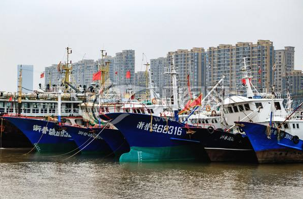 海寧首個臨時船舶錨泊區(qū)建成投運(yùn)