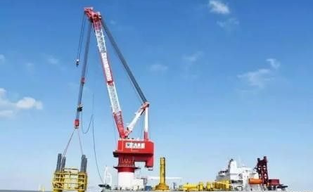 中天海洋工程圓滿完成華能江蘇大豐海上風(fēng)電沉樁施工