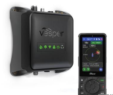 Vesper Marine推出世界首個無線觸摸屏船用甚高頻收音機